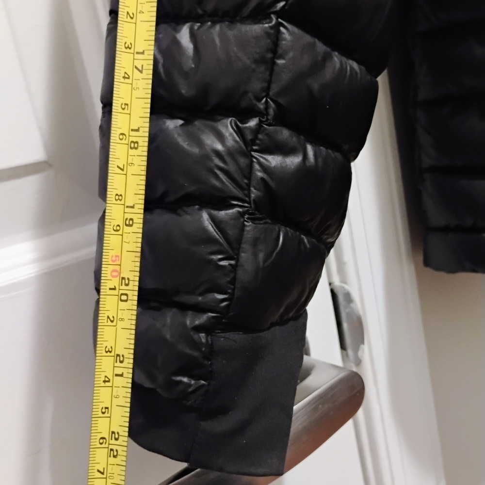 Black Diamond Quilted Black Puffer Jacket - Picture 5 of 13